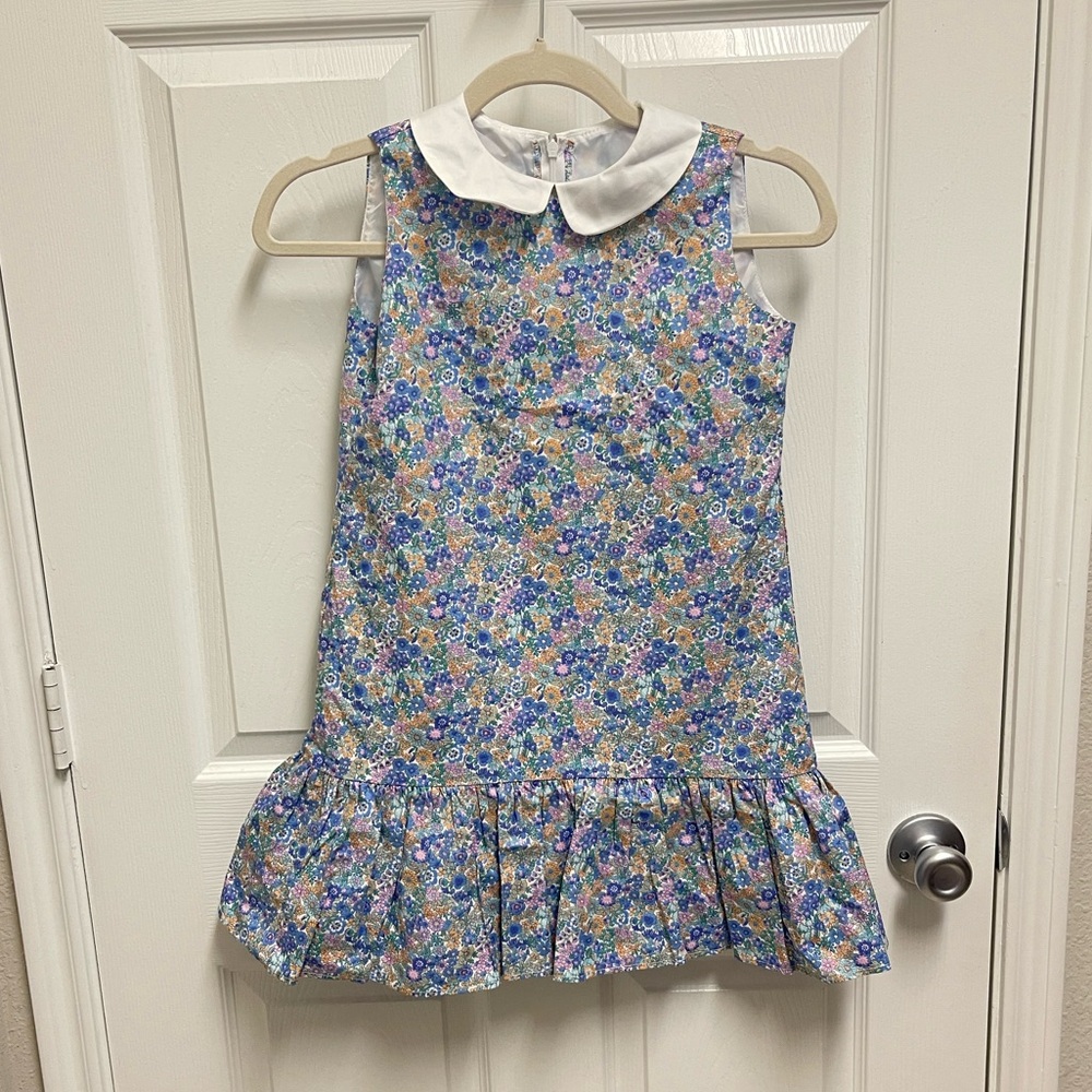 Maggie Breen Floral Drop Waist Dress